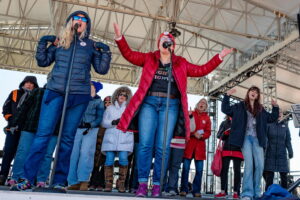 Members of the South Jersey Justice Choir perform at CRI's NK3 event in Camden